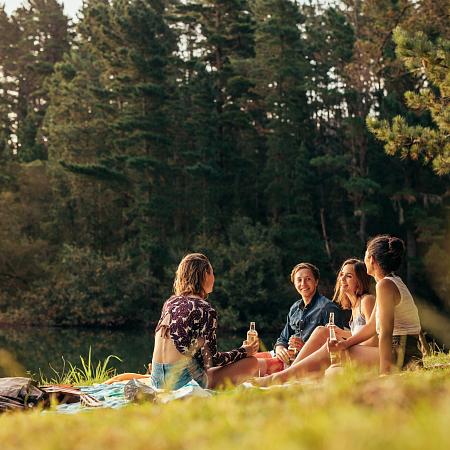 Picnic en plena naturaleza